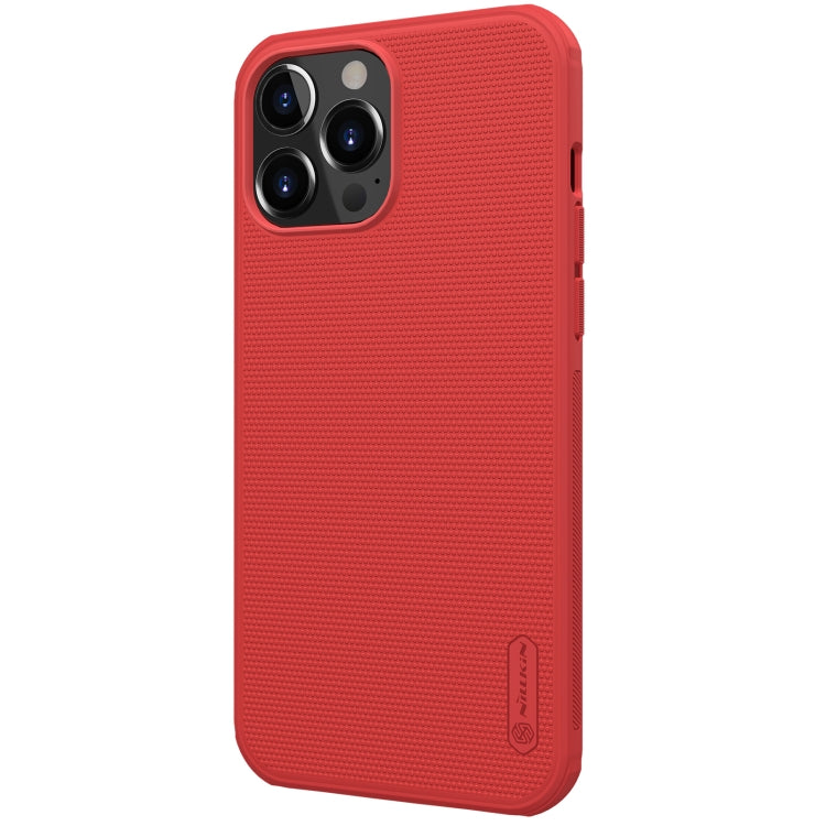 NILLKIN Super Frosted Shield Pro PC + TPU Protective Case for iPhone 13 Pro (Red)