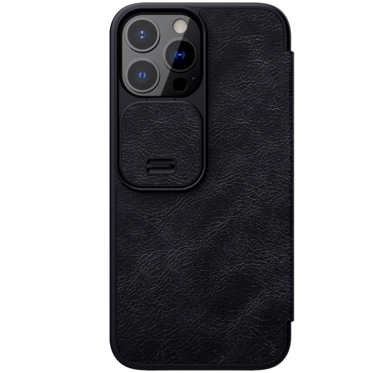 NILLKIN QIN Series Pro Leather Case for iPhone 13 Pro - Black