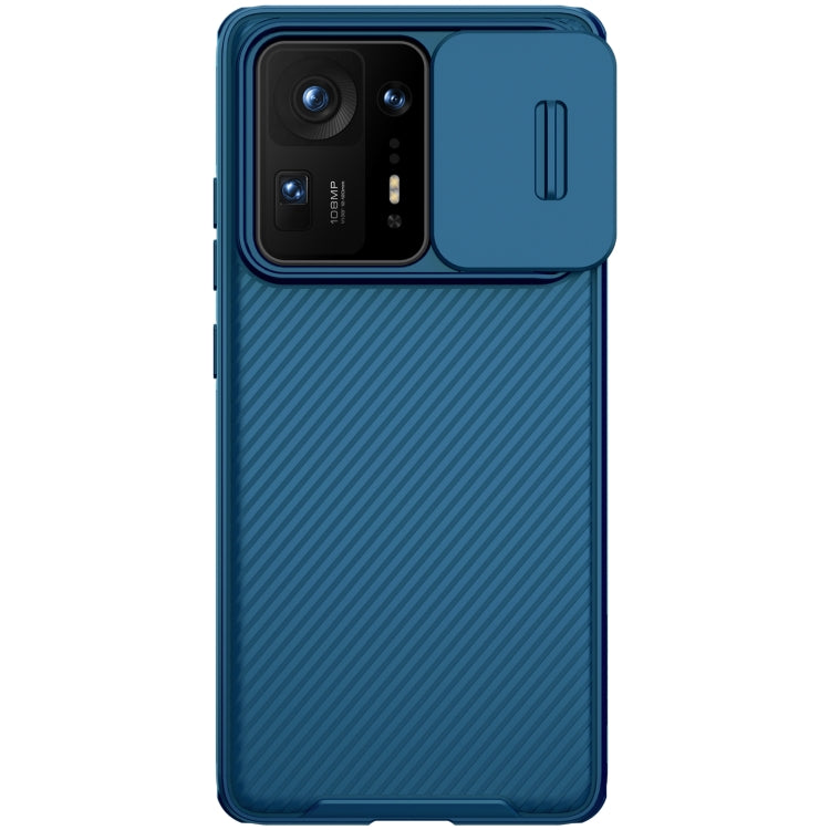 NILLKIN Black Mirror Pro Series Camshield Protective Case for Xiaomi Mi Mix 4 (Blue)