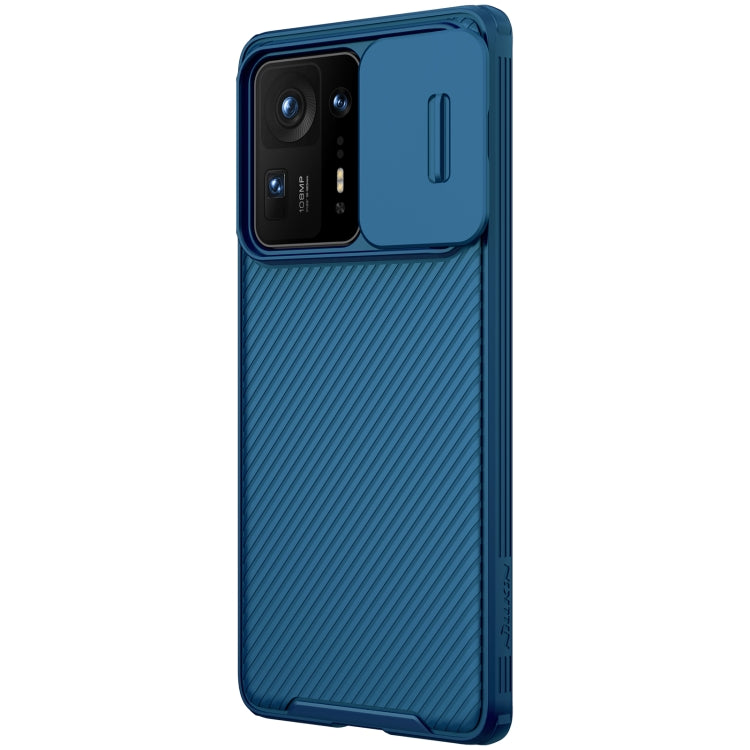 NILLKIN Black Mirror Pro Series Camshield Protective Case for Xiaomi Mi Mix 4 (Blue)