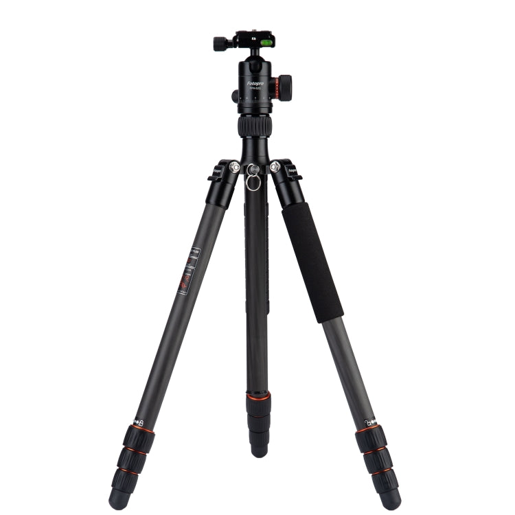 Fotopro X-go Plus E Carbon Fiber Camera Tripod with Dual Action Ball Head