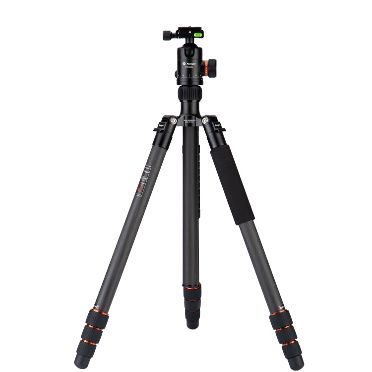 Portable Carbon Fiber Camera Tripod with Dual Action Ball Head and Monopod Functionality
