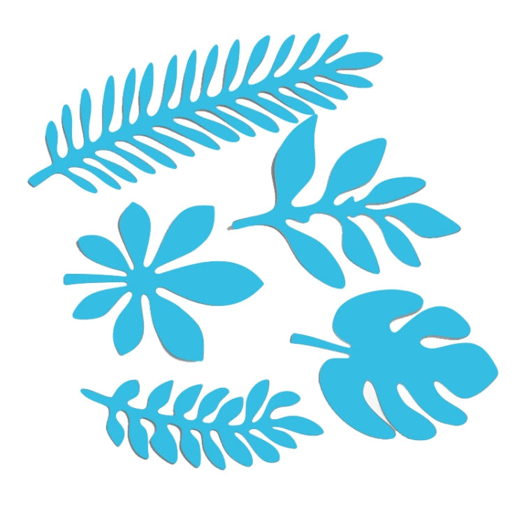 10 in 1 Creative Paper Cutting Shooting Props - Lake Blue