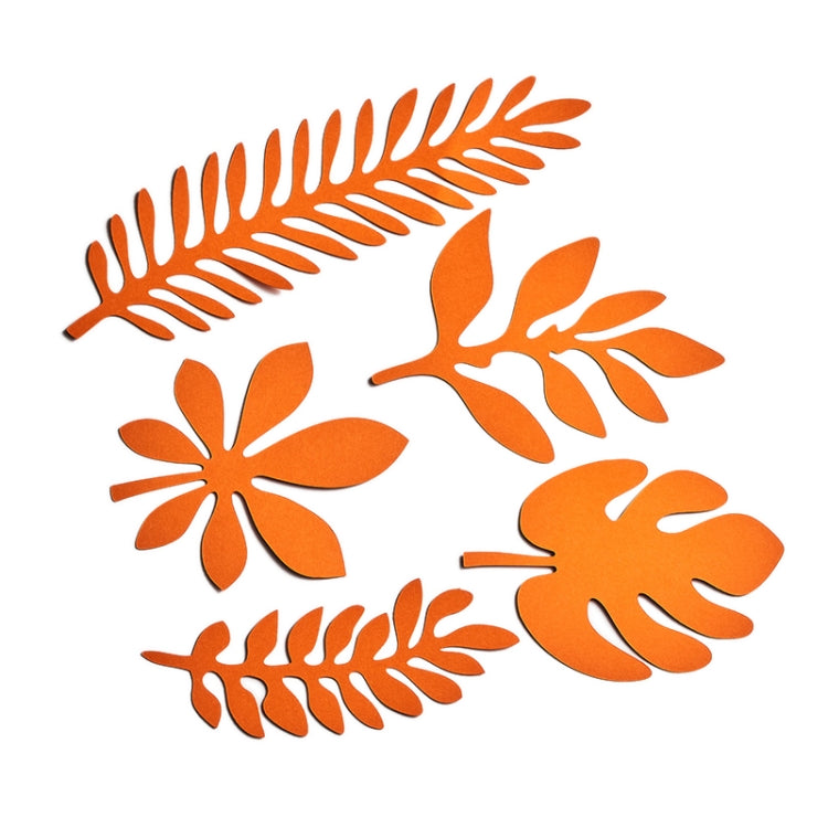 Versatile 10 in 1 Papercut Photography Props (Orange Red)
