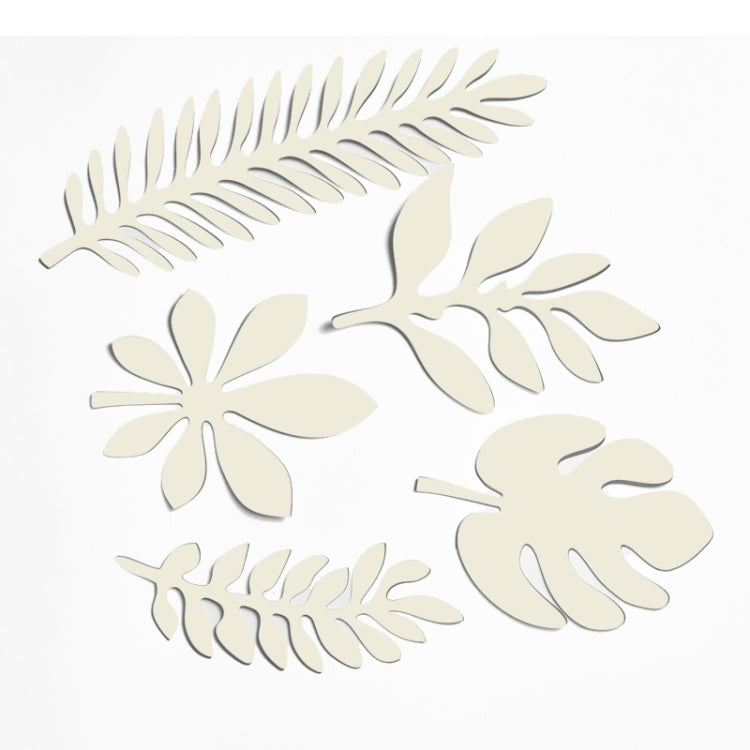 10 in 1 Creative Paper Cutting Shooting Props - Milky White