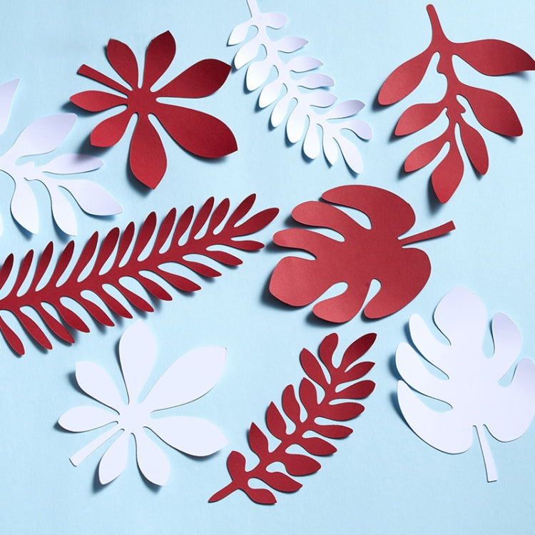 10 in 1 Creative Paper Cutting Shooting Props - Milky White