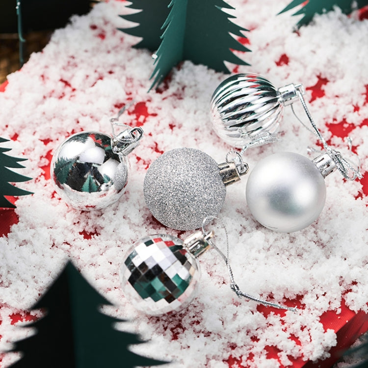 5-Piece Christmas Theme Photography Props Set (Silver)