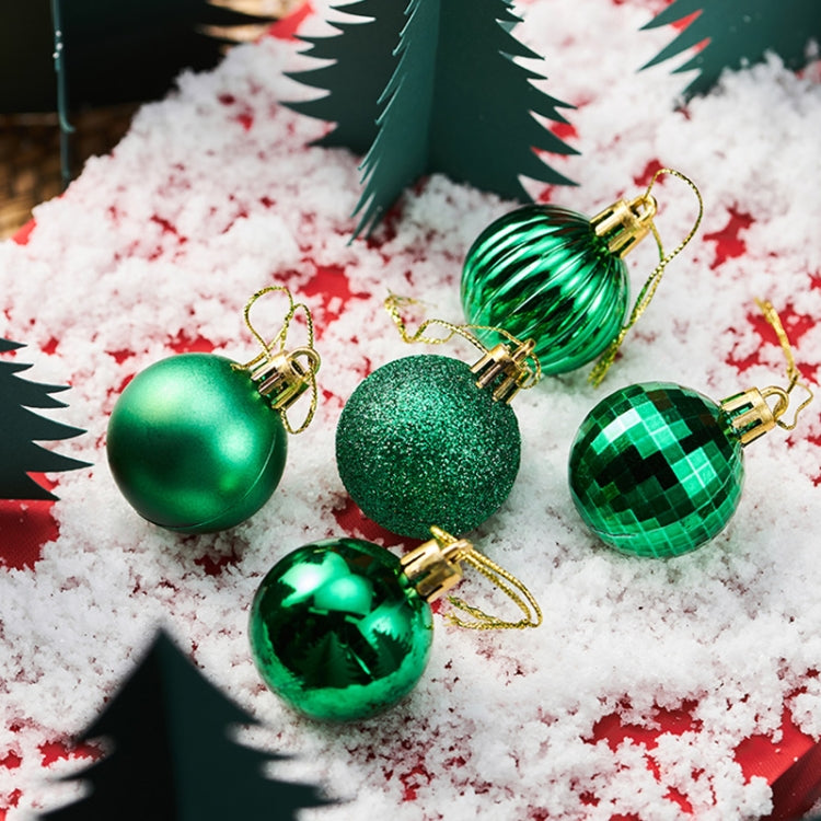Christmas Tree Pendant Photography Props Set (Green, 5 PCS)