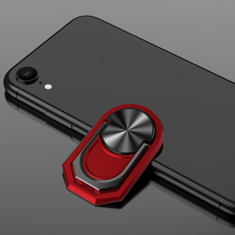 360-degree Rotatable Magnetic Phone Holder with CD Pattern Metal Patch (Red)