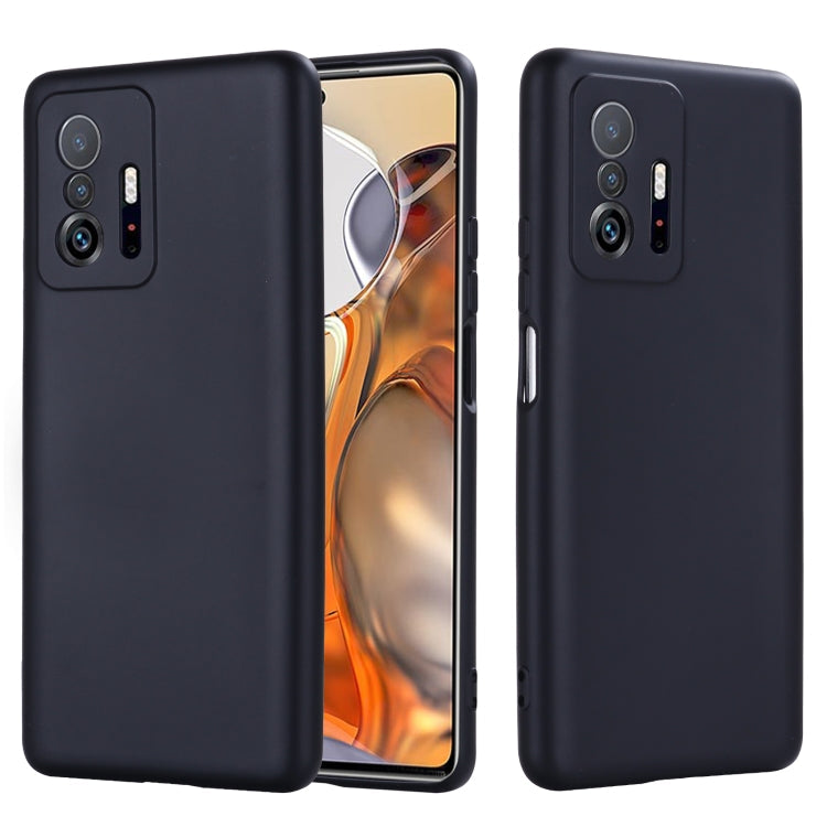Xiaomi 11T 5G Black Liquid Silicone Protective Case