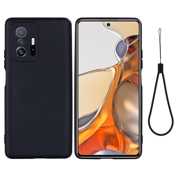 Xiaomi 11T 5G Black Liquid Silicone Protective Case