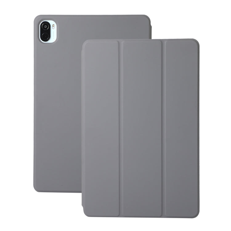 Magnetic Grey Leather Case with Holder for Xiaomi Pad 5 / Pad 5 Pro