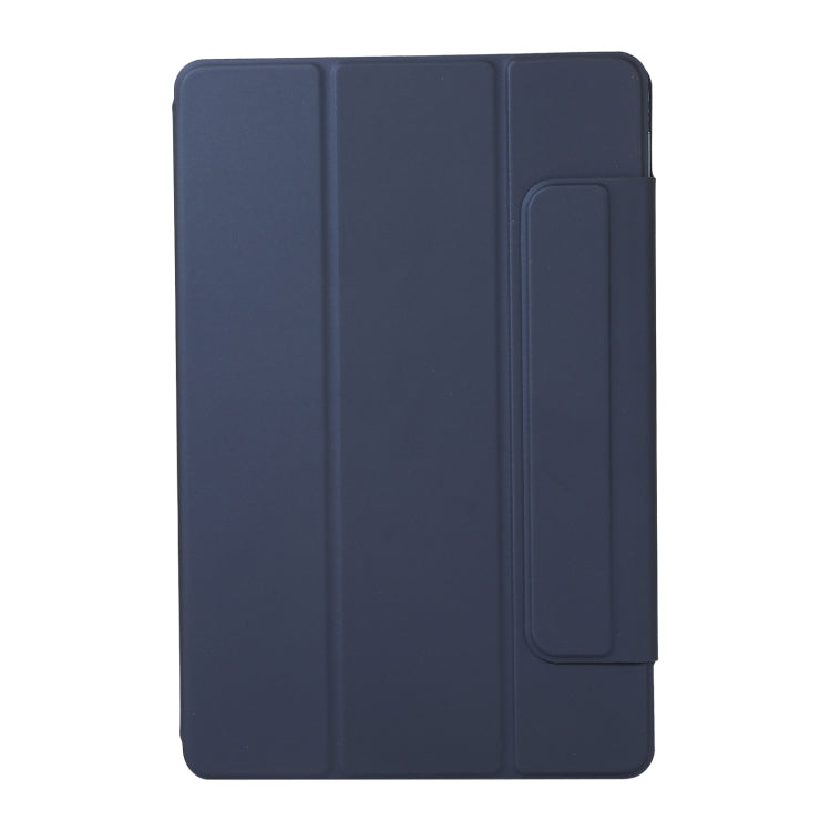 Horizontal Flip Leather Case with Holder for Xiaomi Pad 5 / Pad 5 Pro (Dark Blue)