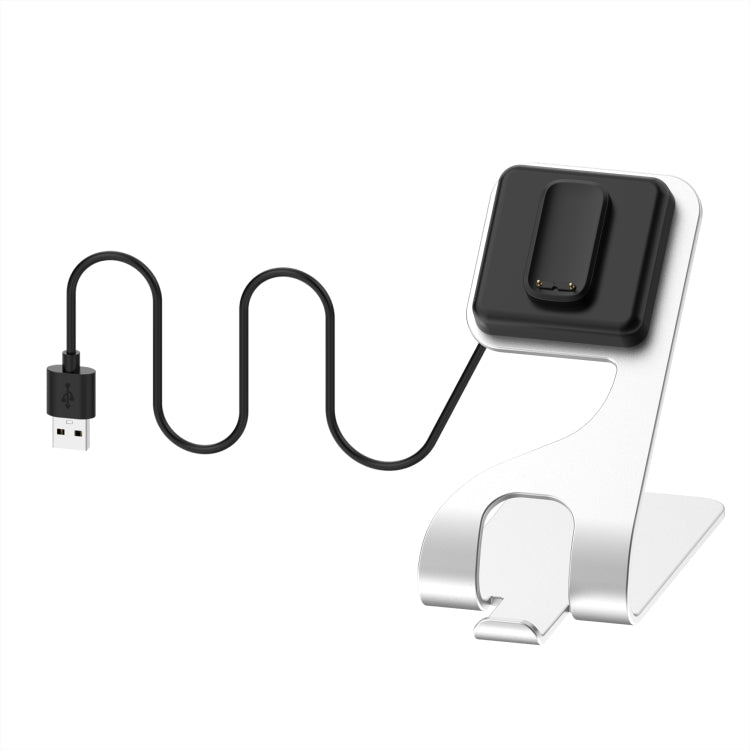 Fitbit Charge 5 Silver Magnetic Charger Holder