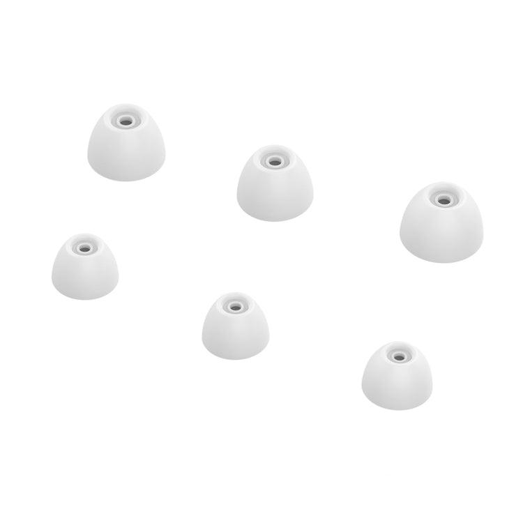 Samsung Galaxy Buds2 Silicone Earplug Sleeves for Enhanced Comfort and Noise Reduction (White)