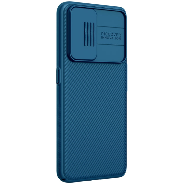 NILLKIN Black Mirror Series PC Camshield Case for OPPO Realme GT Neo 2 (Blue)