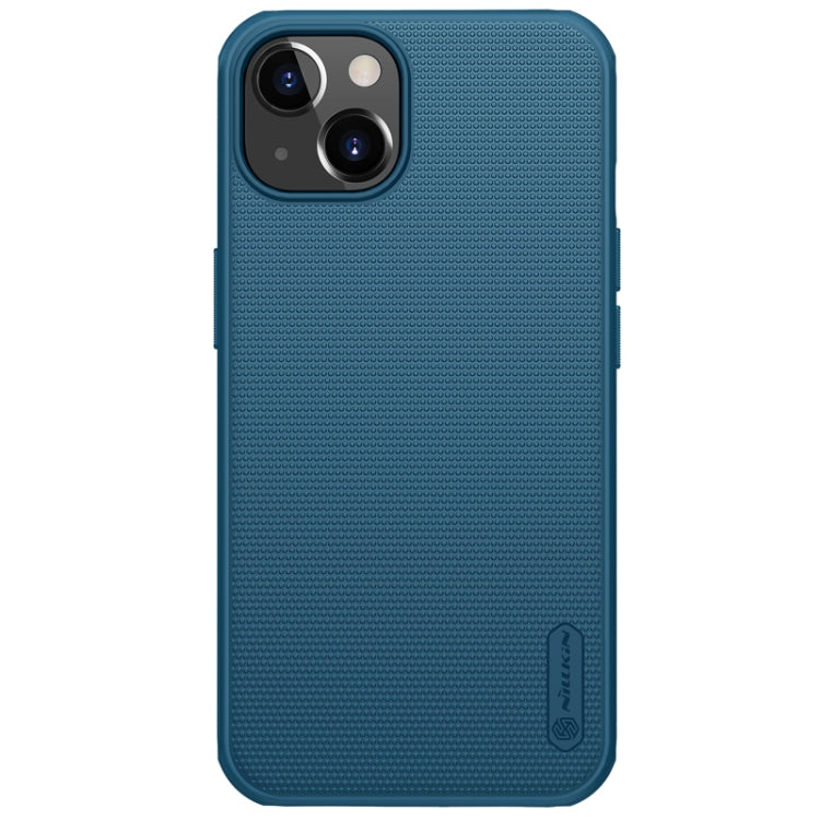 NILLKIN Frosted Shield Pro Magnetic Magsafe Phone Case for iPhone 13 (Blue)