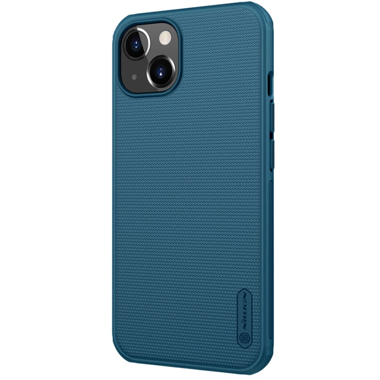 NILLKIN Frosted Shield Pro Magnetic Magsafe Phone Case for iPhone 13 (Blue)