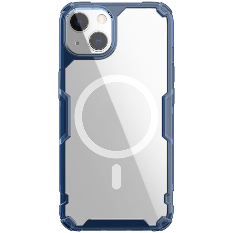 NILLKIN Nature TPU Pro Magnetic Magsafe Phone Case for iPhone 13 (Blue)
