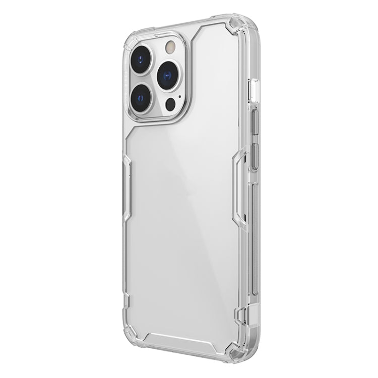 NILLKIN Nature TPU Pro Magnetic Magsafe Phone Case for iPhone 13 Pro (White)