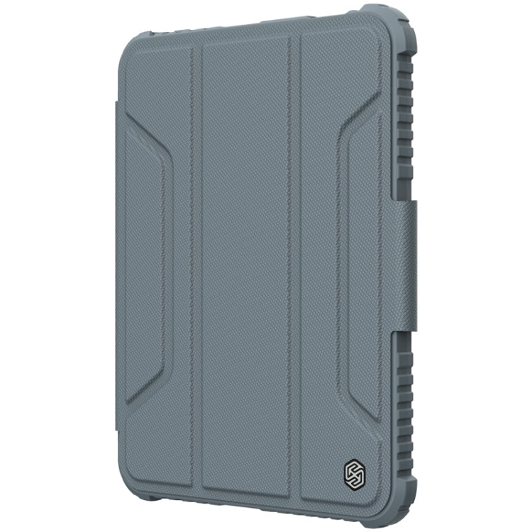 NILLKIN Bumper Pro Tablet Case for iPad mini 6 with Pen Slot & Holder (Grey)