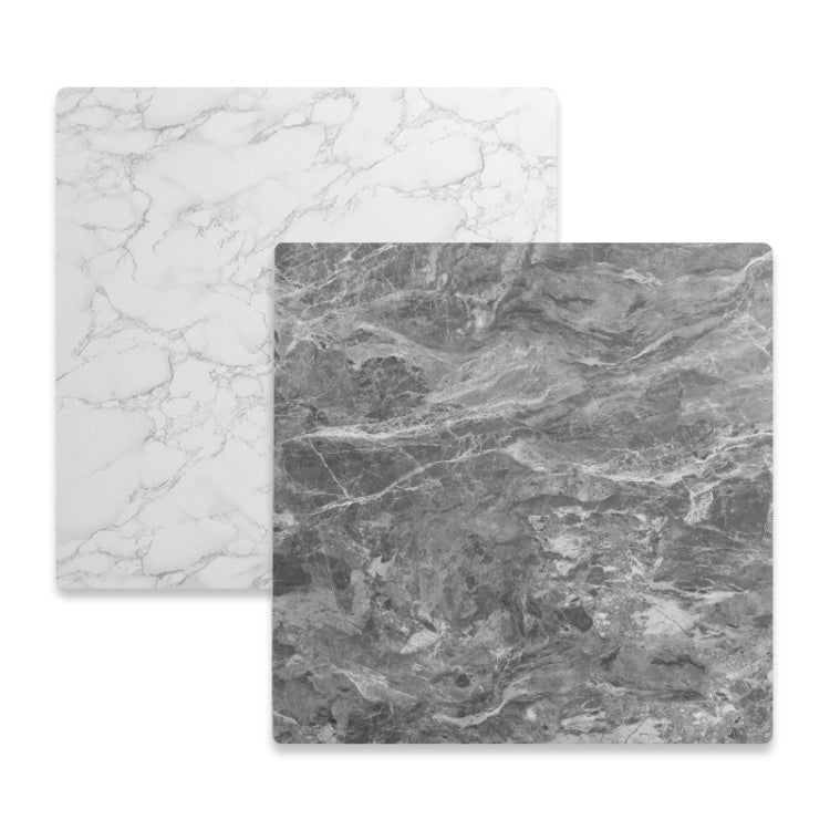 Marbling Double-Sided PVC Photography Backdrop Board (60 x 60cm)