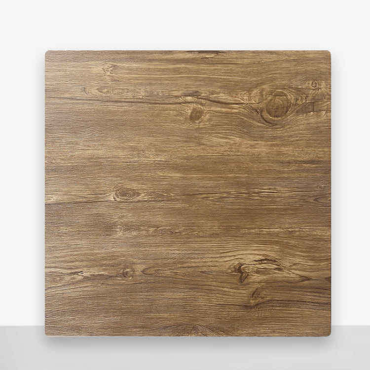 Retro PVC Photography Backdrop Board - Oak Grain Texture - 60 x 60cm Single Side