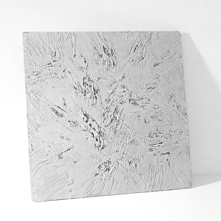 Retro Grey White Cement Texture Photography Backdrop Board (60 x 60cm)
