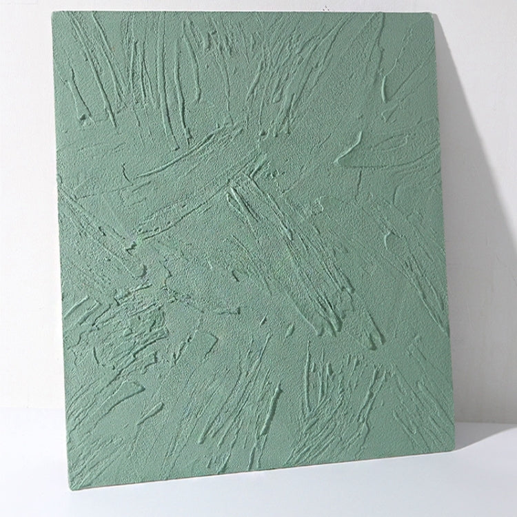 Retro PVC Cement Texture Board Photography Backdrop in Grey Bean Green - 80 x 60cm