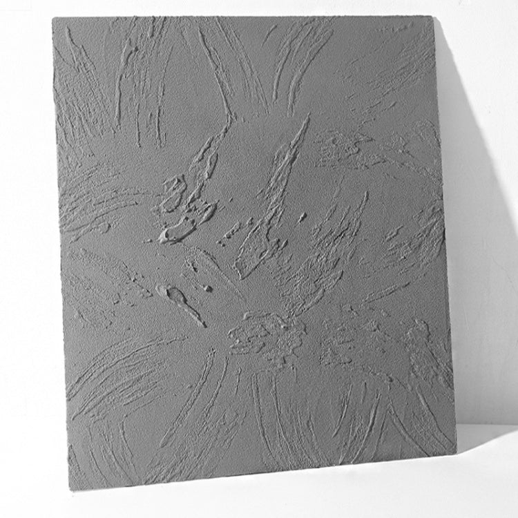 Retro PVC Cement Texture Backdrop Board - 80 x 60cm (Industrial Gray)