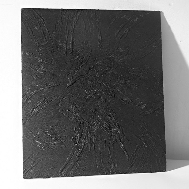 Retro PVC Cement Texture Photography Backdrop (80 x 60cm, Black White)