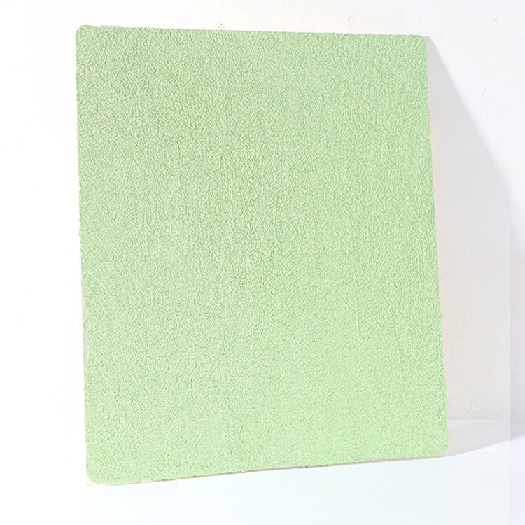 Coarse Sand Texture Cement Photography Backdrop Board - Light Green, 80 x 60cm