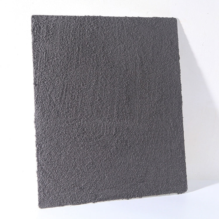 PVC Backdrop Board Coarse Sand Texture Cement Photography Background (Dark Grey, 80 x 60cm)