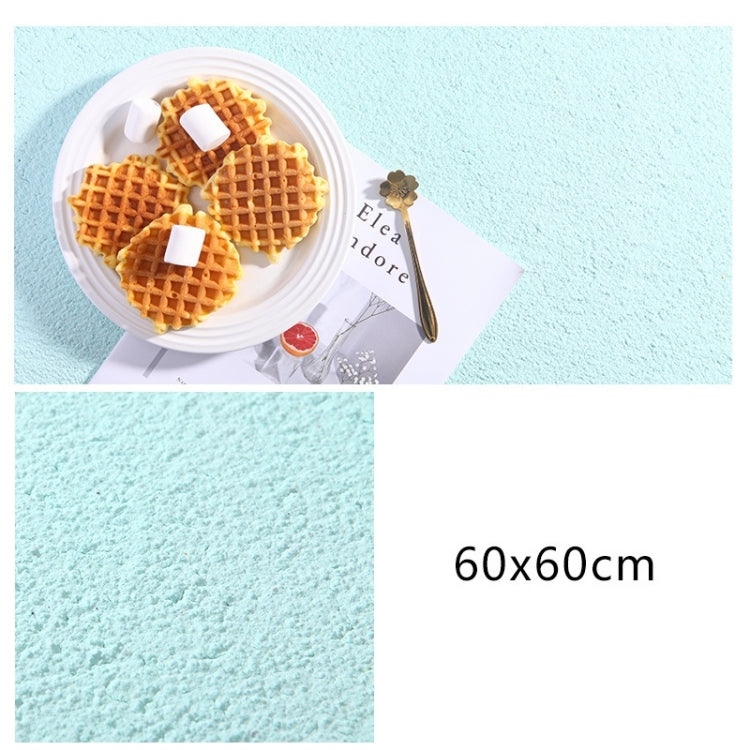 Blue Coarse Sand Texture Cement Photography Backdrop Board - 60 x 60cm PV
