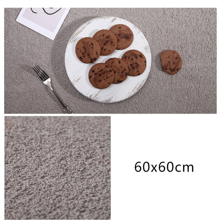 Light Grey Coarse Sand Texture Cement Photography Backdrop Board