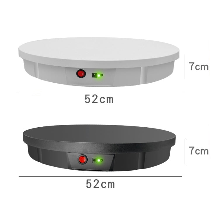 52cm Remote Control Electric Rotating Turntable Display Stand White