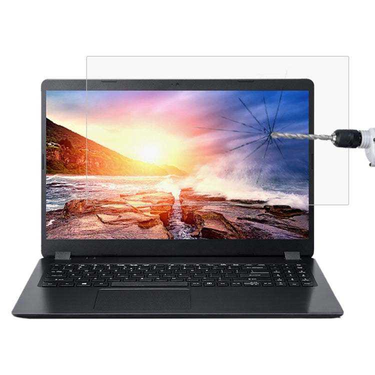 Laptop Screen HD Tempered Glass Protective Film for Acer EX215-51G-557S 15.6 inch