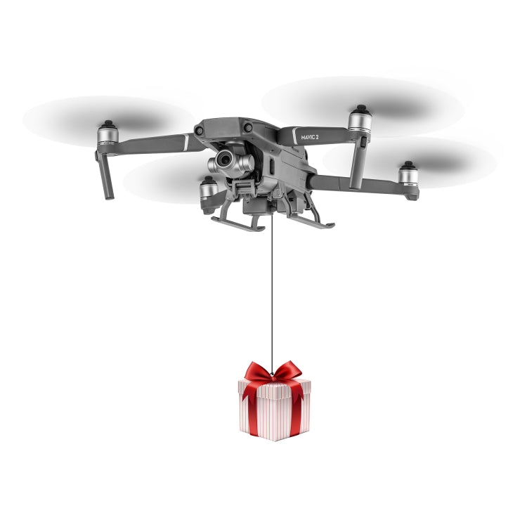 Chargeable Air-Dropping Thrower System for DJI Mavic 2 with Folding Landing Gear Leg