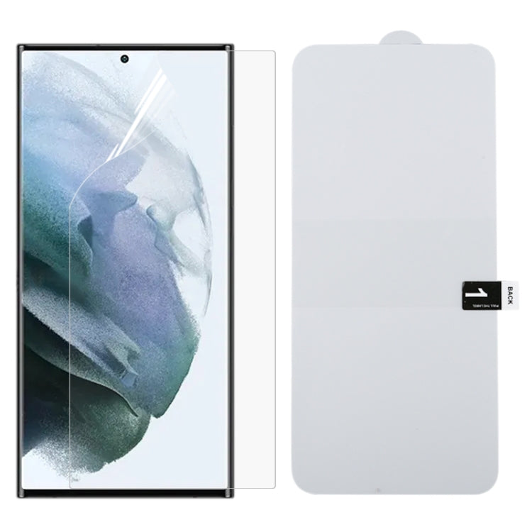Explosion-Proof Hydrogel Film for Samsung Galaxy S22 Ultra 5G Full Screen Protector