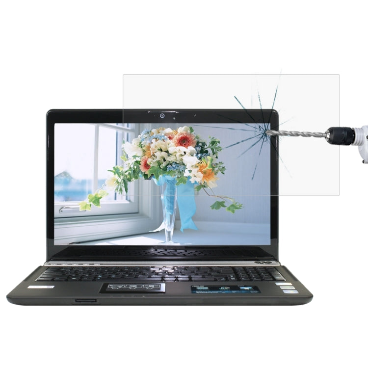 9H Tempered Glass Screen Protector for Asus N61W66Vg 16-inch Laptop