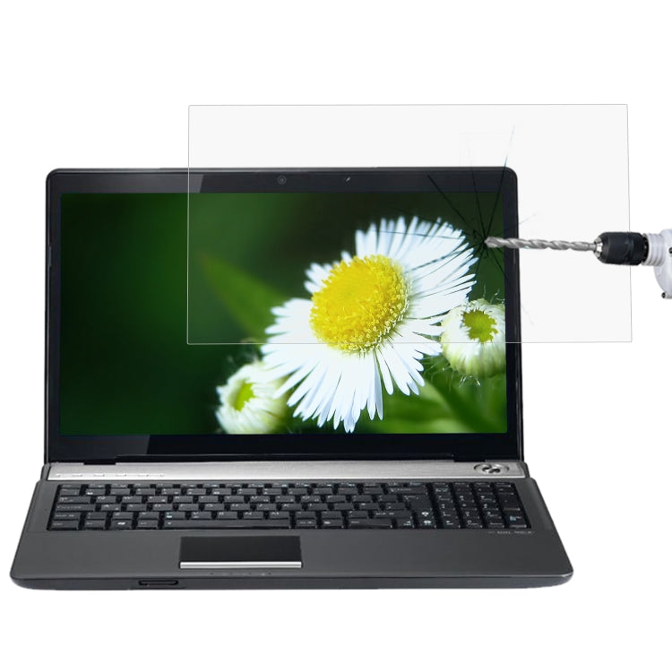 Laptop Tempered Glass Screen Protector for Asus N61WI43Ja 16-inch, 9H Hardness