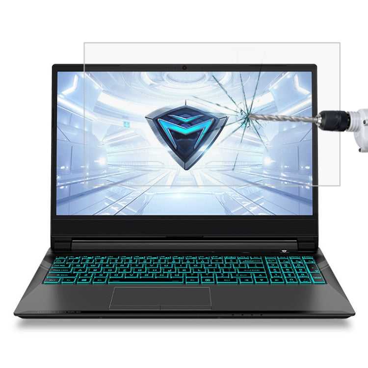 15.6 inch HD Tempered Glass Protective Film for MACHENIKE Laptop Screen
