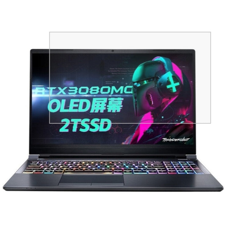 15.6 inch HD Tempered Glass Protective Film for Thunderobot 911 P1 Laptop Screen