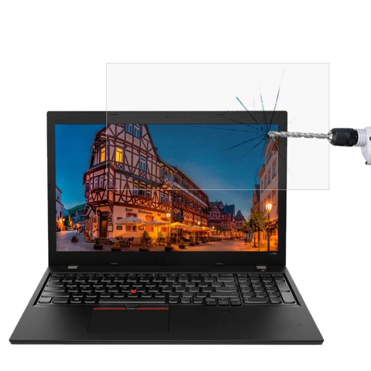 HD Tempered Glass Protective Film for ThinkPad L590 15.6 inch Laptop Screen