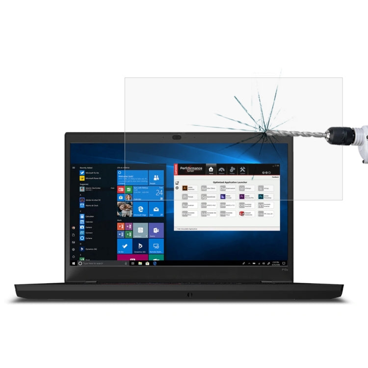 15.6 inch HD Tempered Glass Screen Protector for ThinkPad P15v - Anti-Glare, Fingerprint Resistant, Easy Application