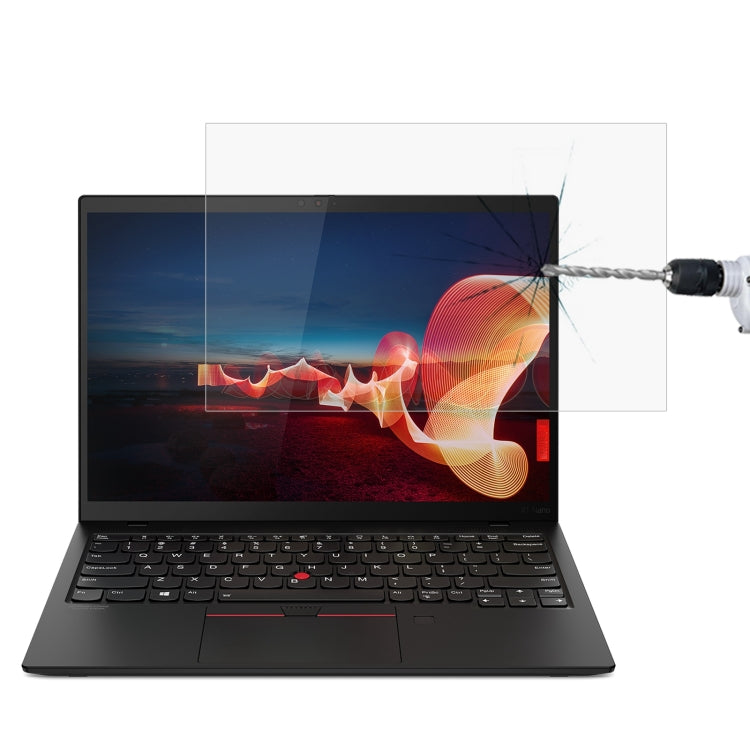 13.3 inch Laptop Screen HD Tempered Glass Protective Film for ThinkPad X1 Fold