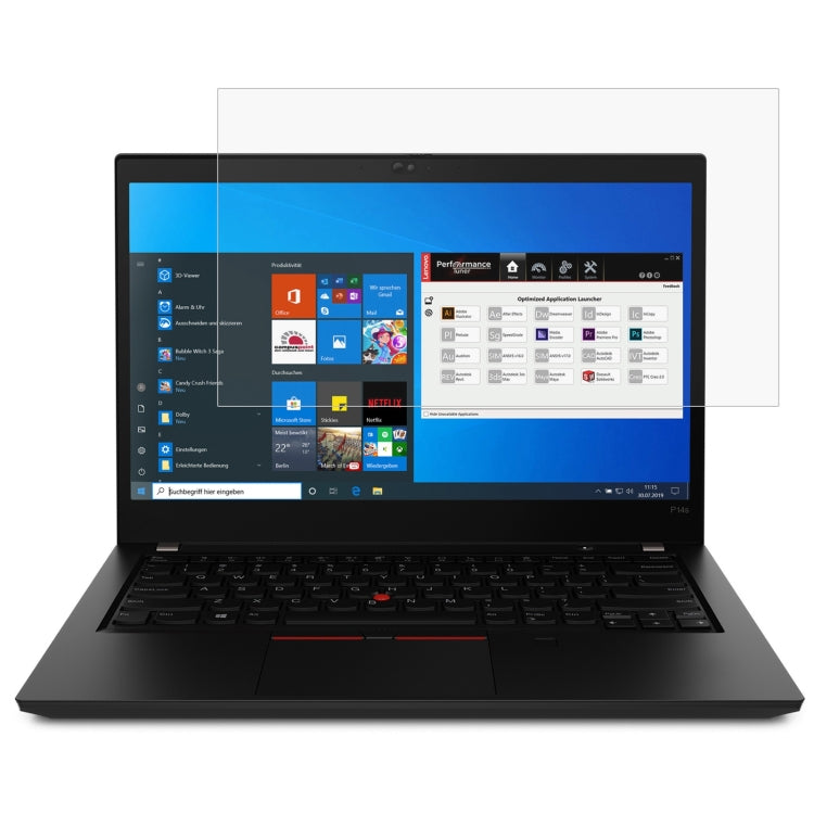 14-Inch ThinkPad P14s Laptop Screen HD Tempered Glass Protective Film