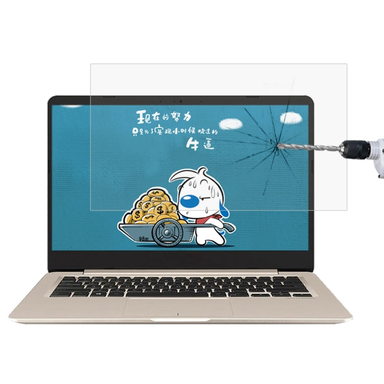 14-Inch HD Tempered Glass Screen Protector for Asus R421 Laptop