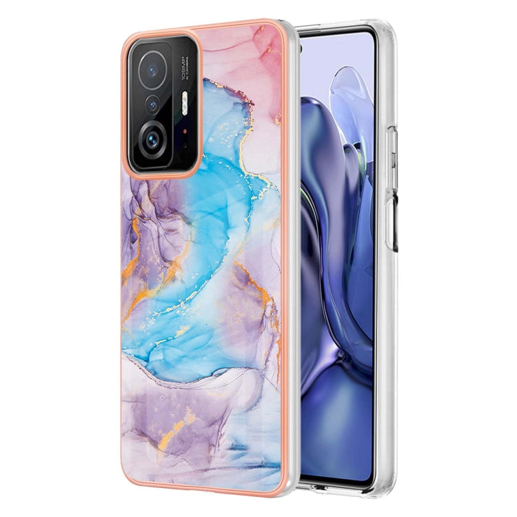 Blue Marble Electroplated IMD TPU Phone Case for Xiaomi Mi 11T / Mi 11T Pro