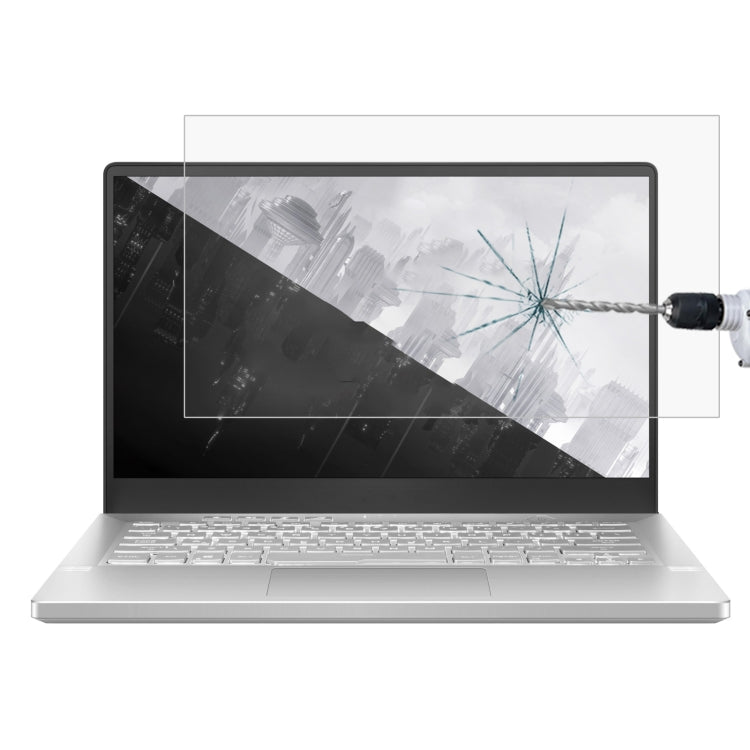 Asus ROG Zephyrus G14 14 inch Laptop Screen HD Tempered Glass Protective Film with Anti-Glare and Fingerprint Resistance